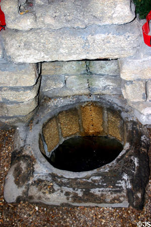 Well of Fountain of Youth spring. St Augustine, FL.