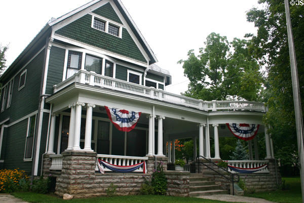 Warren G. Harding home (resided 1891-1921) now open for tours. Marion, OH.