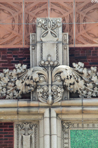 Design details of Sullivan's People's Federal Savings & Loan Assn. Sidney, OH.