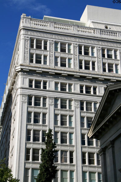 Facade of Meier & Frank Building. Portland, OR.