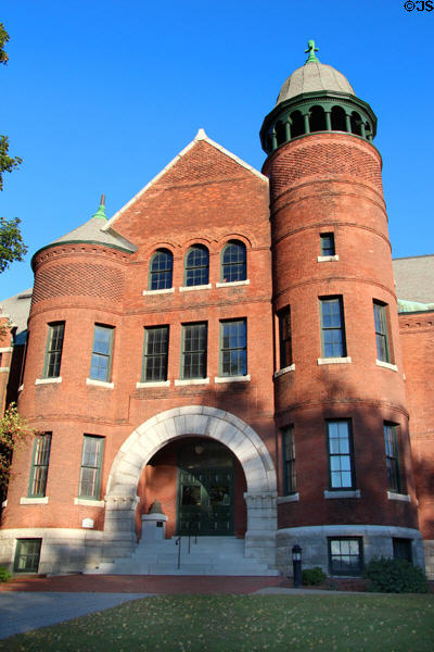 Former Spaulding Graded School (1891) now Vermont History Center. Barre, VT.