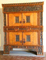 Sacristy cabinet made in Nuremburg at Bavarian National Museum. Munich, Germany