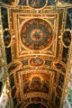 Trinity Chapel in Fontainbleau Palace with painted vault by Martin Fréminet. Fontainbleau, France