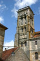 Tower of St. Antoine at Basilique Ste-Madeleine. Vézelay, France