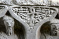 Details of Celtic carvings at Jerpoint Abbey. Ireland
