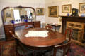 Dining room of Reid farmhouse at National Museum of Rural Life. Kittochside, Scotland