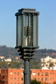 Outdoor lamp fixture at Barnsdall Park, site of Hollyhock House. Los Angeles, CA