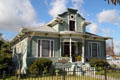 Victorian house of Historical Glass Museum. Redlands, CA.