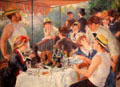 Luncheon of the Boating Party painting by Pierre-Auguste Renoir at The Phillips Collection. Washington, DC.