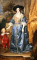 Queen Henrietta Maria with Sir Jeffrey Hudson portrait by Anthony van Dyck at National Gallery of Art. Washington, DC.