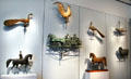 Collection of weathervane at Museum of Fine Arts. Boston, MA.