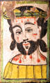 St Veronica's Handkerchief retablo by José Rafael Aragón at Harwood Museum of Art. Taos, NM