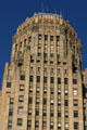 Octagonal crown of Buffalo City Hall. Buffalo, NY.