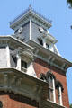 Second Empire tower of Hower House. Akron, OH.