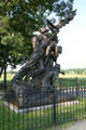 North Carolina monument Gutzon Borglum on Seminary Ridge at Gettysburg National Military Park. Gettysburg, PA.