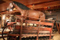 Horse treadmill by St. Albans Foundry Co. at Billings Farm & Museum. Woodstock, VT.