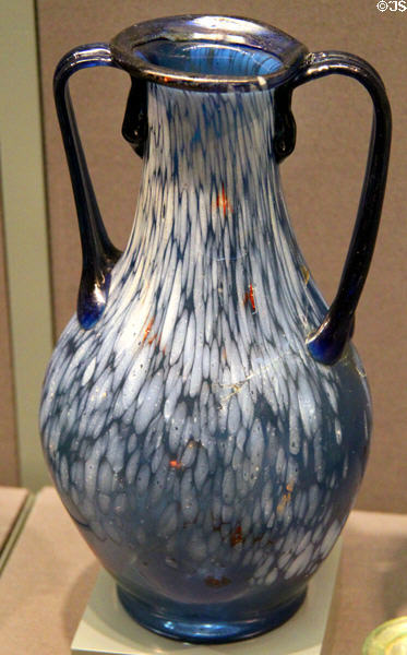 Roman glass amphora (c1stC) at Kunsthistorisches Museum. Vienna, Austria.