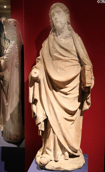 Apostle Jacob statue (c1375-80) from St Stephan of Vienna at Historical Museum of City of Vienna. Vienna, Austria.