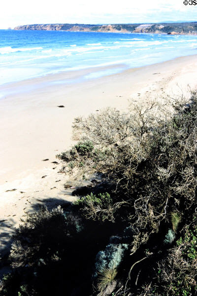 Seascape seen from Great Ocean Road in Victoria. Australia.