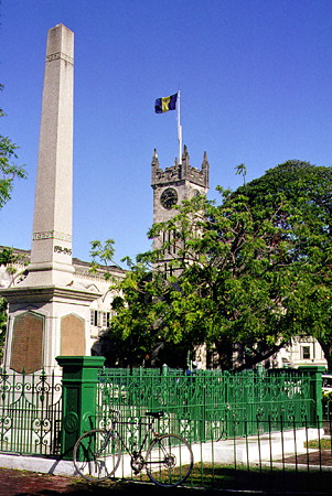 National Heroes Cenotaph & Parliament Building. Bridgetown, Barbados.