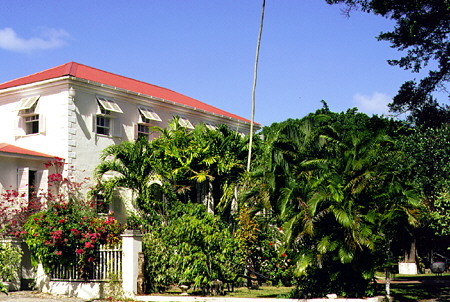 The 300 year old Sunbury Plantation House. Barbados.