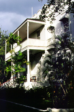 Sam Lord Castle, now a posh hotel on the south coast. Barbados.