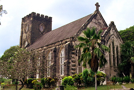 St Andrew's Church, north of Belleplaine. Barbados.
