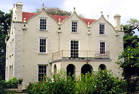 St Nicholas Abbey, circa 1650, which has been in the current owner's family for generations. Barbados.