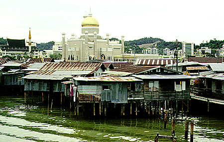 Old Mosque in Kampung Ayer, Bandar Seri Begawan capital of Brunei.