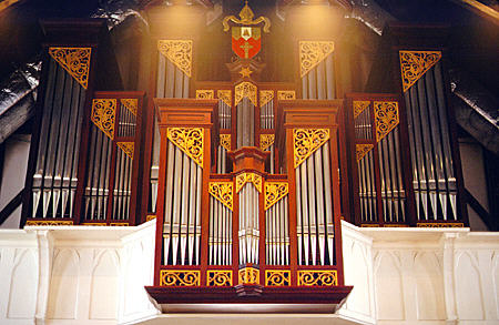 Organ of Christ Church Cathedral. Nassau, The Bahamas.