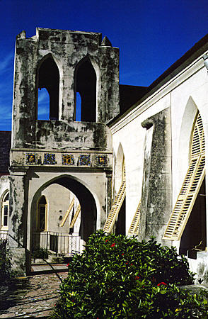 St. Francis Xavier Cathedral (1886) was first Roman Catholic church in Bahamas. Nassau, The Bahamas.