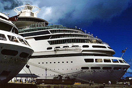 Cruise ship Majesty of the Sea. Nassau, The Bahamas.