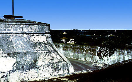 Fort Charlotte (named after wife of George III). The Bahamas.