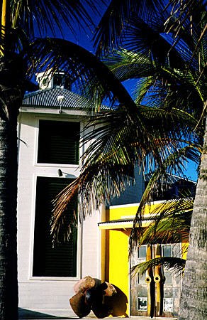 Our Lucaya Resort restaurant building in Port Lucaya. The Bahamas.