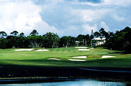Our Lucaya Golf Course in Port Lucaya. The Bahamas.
