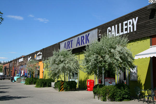 Art Ark Gallery complex. Kelowna, BC.