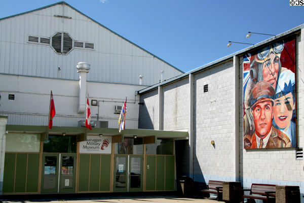 Okanagan Military Museum (Ellis St. & Doyle). Kelowna, BC.