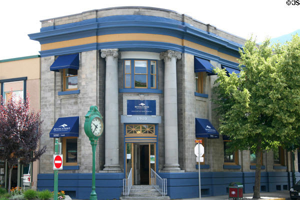 Former bank building (MacKenzie Ave. at First St.). Revelstoke, BC.
