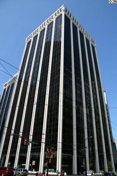 One Bentall Centre (1967) (22 floors) (505 Burrard St.). Vancouver, BC. Architect: Charles Bentall Architects.