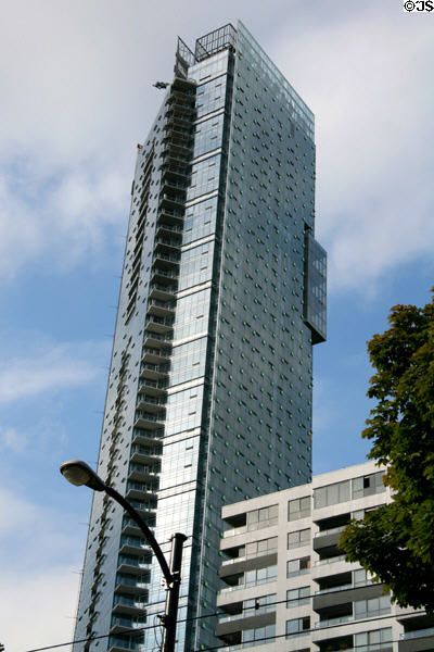 Living Shangri-La (2008) (58 floors) (1120 West Georgia St.). Vancouver, BC. Architect: James K.M. Cheng Architects.