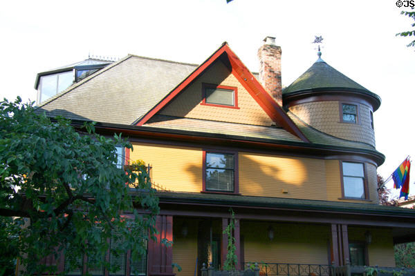 Queen Anne house (1207 Nelson St.). Vancouver, BC.