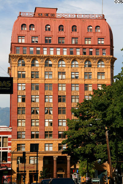 Dominion Trust Building (1910) (13 floors) (207 W. Hastings St.). Vancouver, BC. Architect: J.S. Helyer & Son.