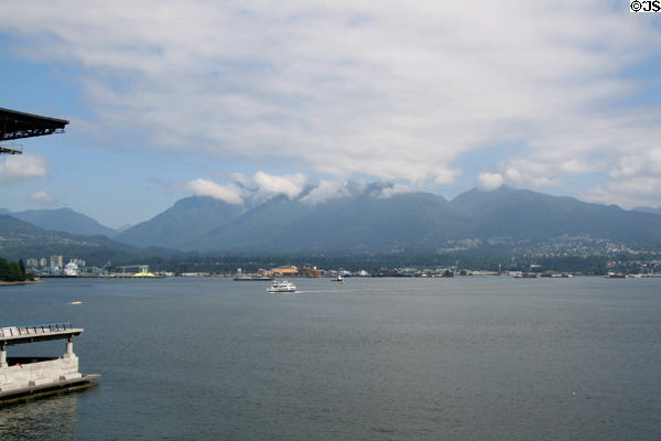 Skyline of North Vancouver. Vancouver, BC.