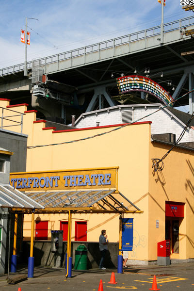 Waterfront Theatre at Granville Island Market. Vancouver, BC.