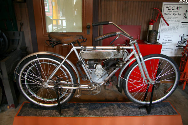 C.C.M. Motor Bicycle (1910) at Burnaby Village Museum. Burnaby, BC.