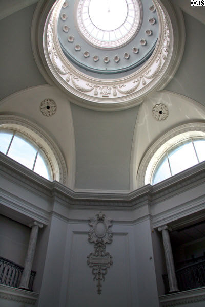 Interior of Vancouver Art Gallery dome. Vancouver, BC.