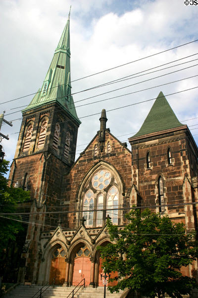 Church of St. Andrews & St. David (1878-9). Saint John, NB. Architect: Henry Langley & Edmund Burke.