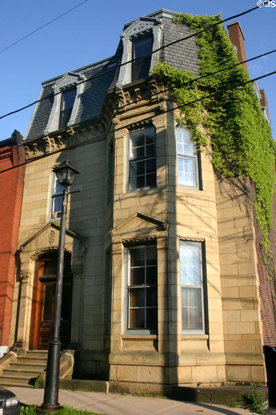Gilbert Bent house (1879) (78 Orange St.). Saint John, NB. Style: Second Empire.