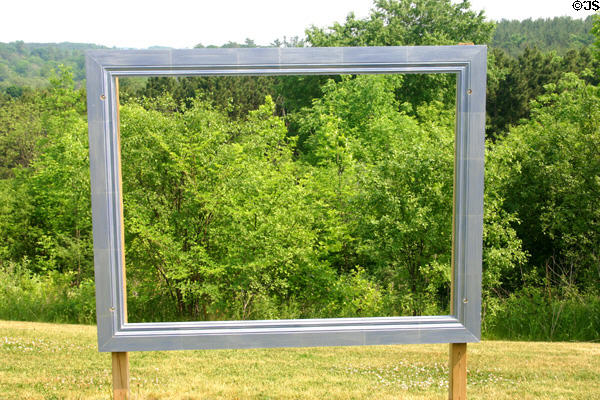 Framed nature at McMichael Gallery. Kleinburg, ON.
