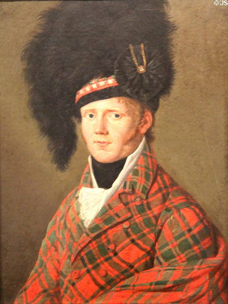 John Mackenzie portrait (c1811) by William Berczy at National Gallery of Canada. Ottawa, ON.